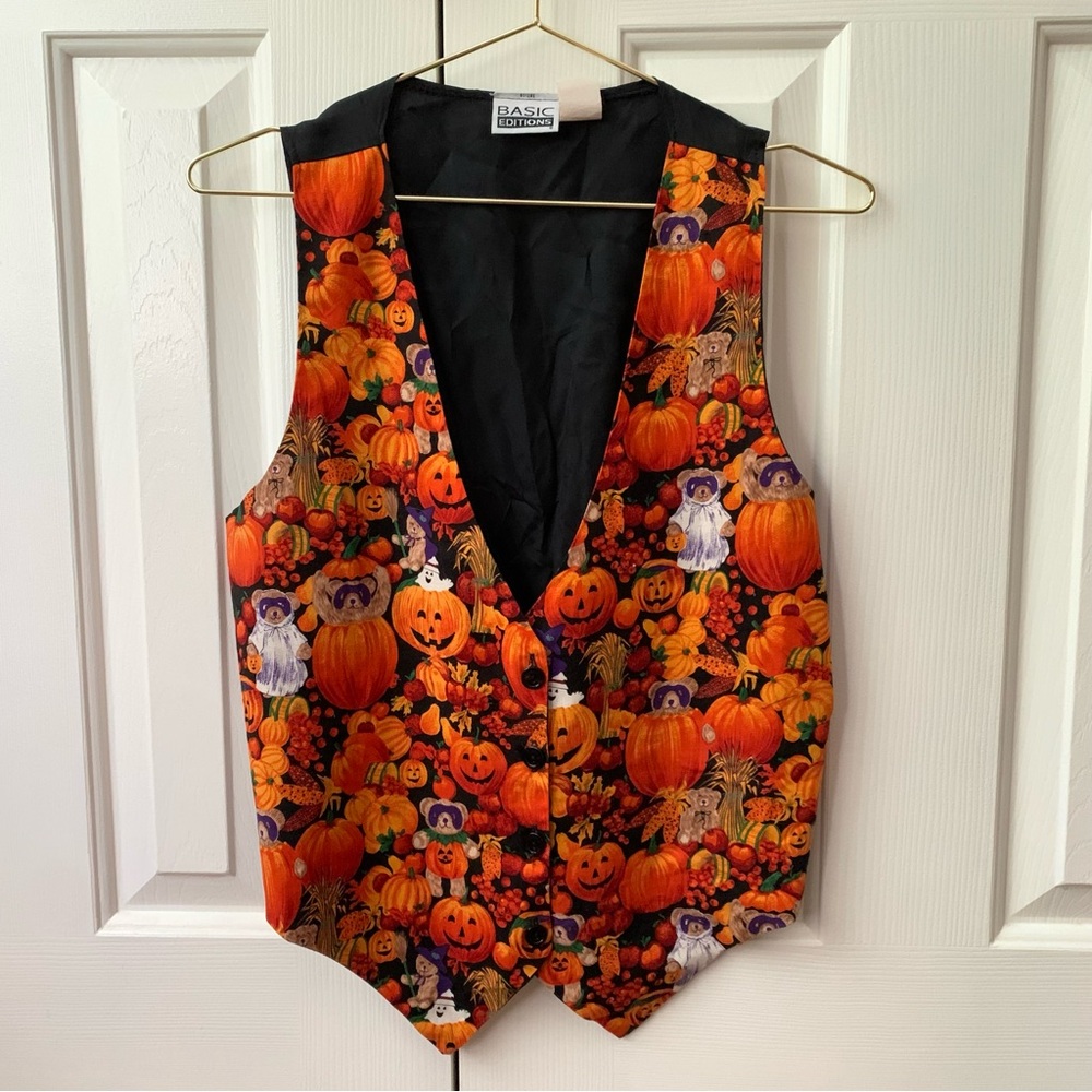 🧸🎃 Vintage 90s Halloween Vest